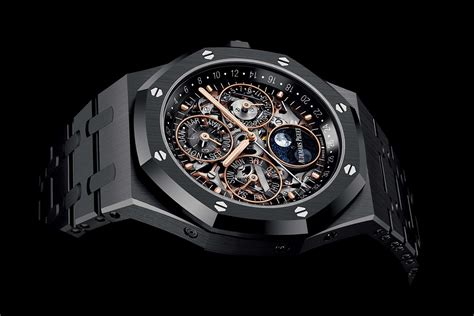 audemars piguet royal oak perpetual calendar black ceramic blue dial|Audemars Piguet royal oak perpetual calendar limited edition watch.